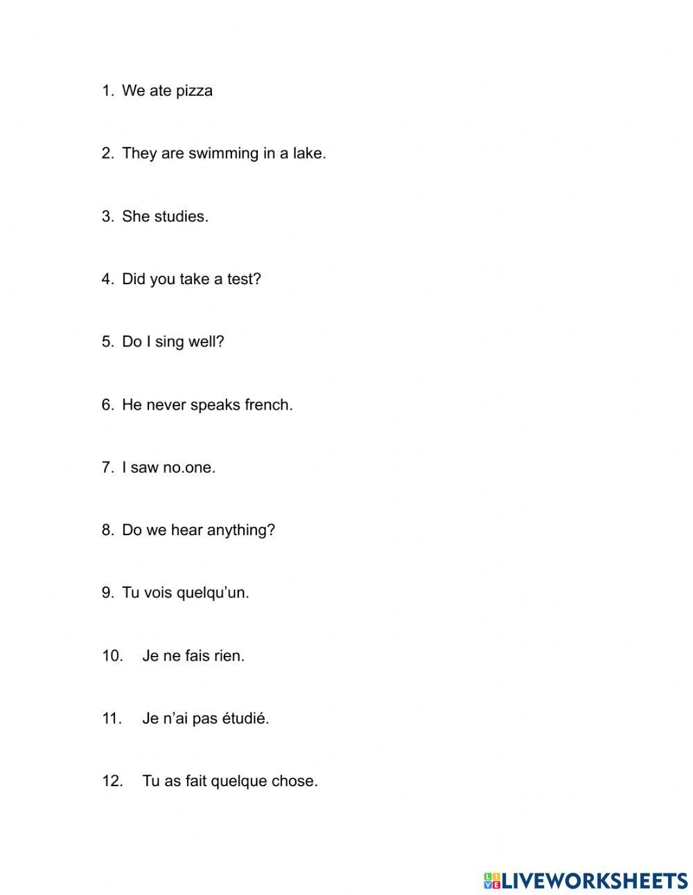 Lpasse compose and negatives