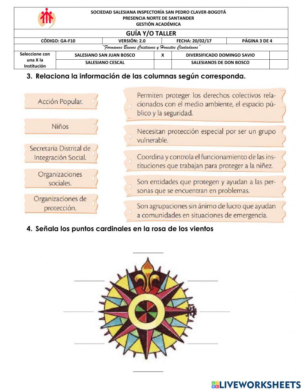 Prueba diagnóstica pensamiento humanístico 501
