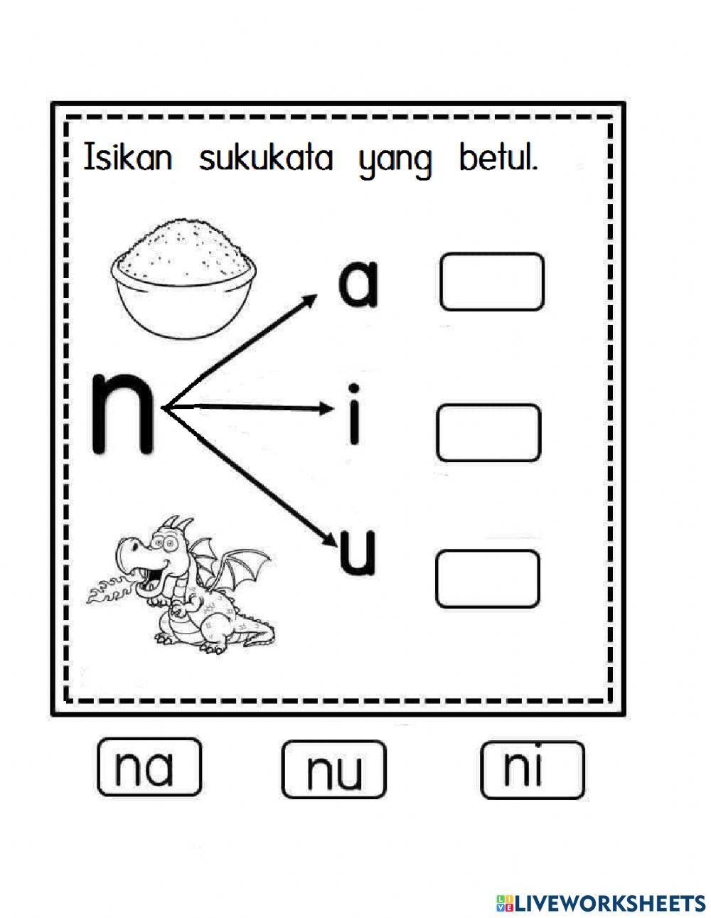 Isikan sukukata na ni nu