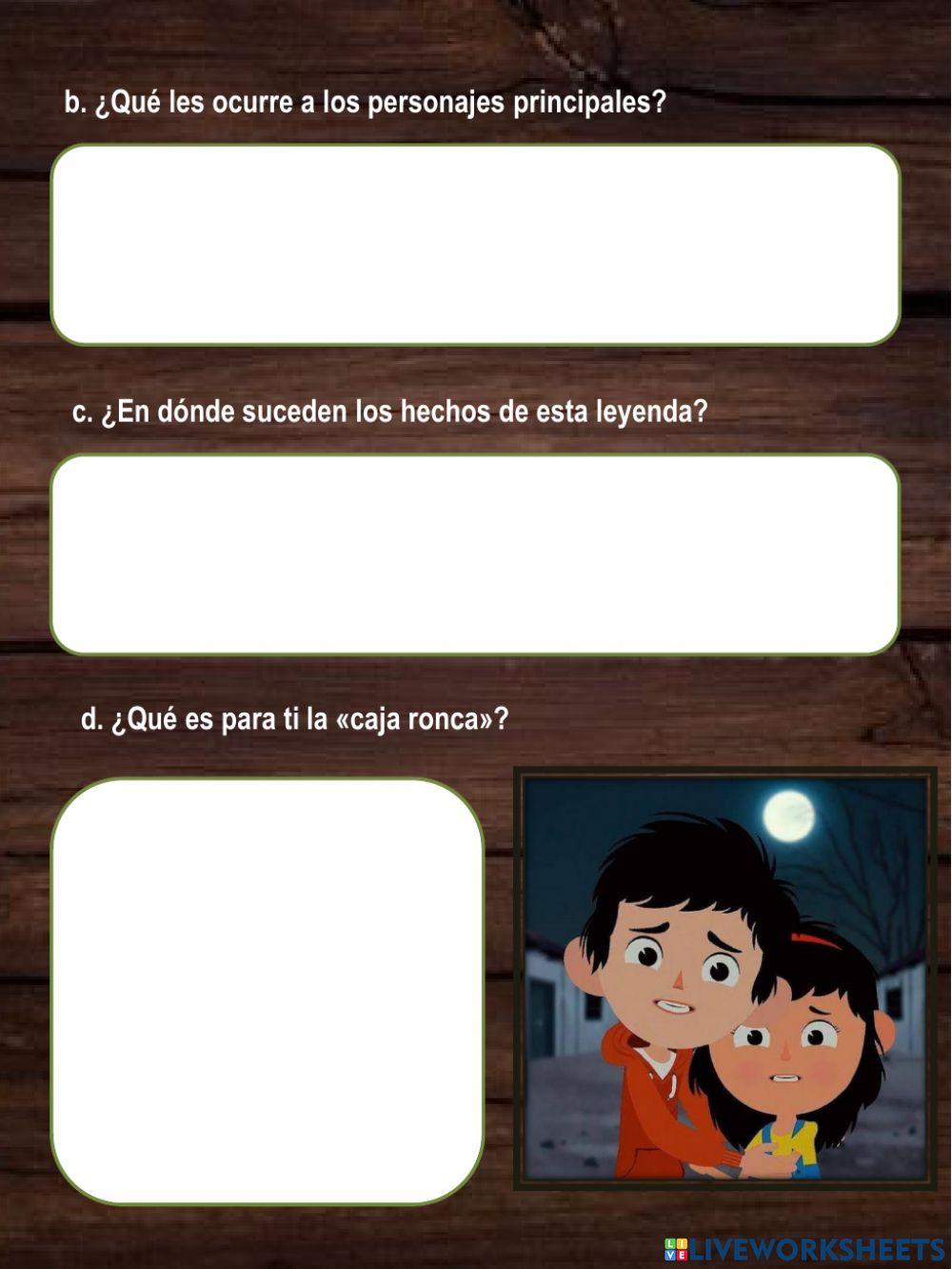 Leyenda -La caja ronca-