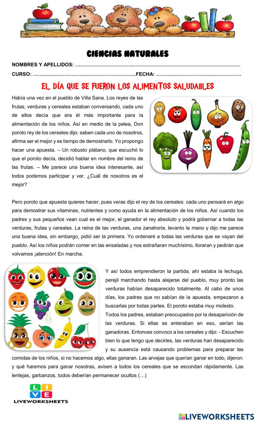 Evaluación diagnóstica Ciencias Naturales Evaluación diagnóstica Ciencias Naturales