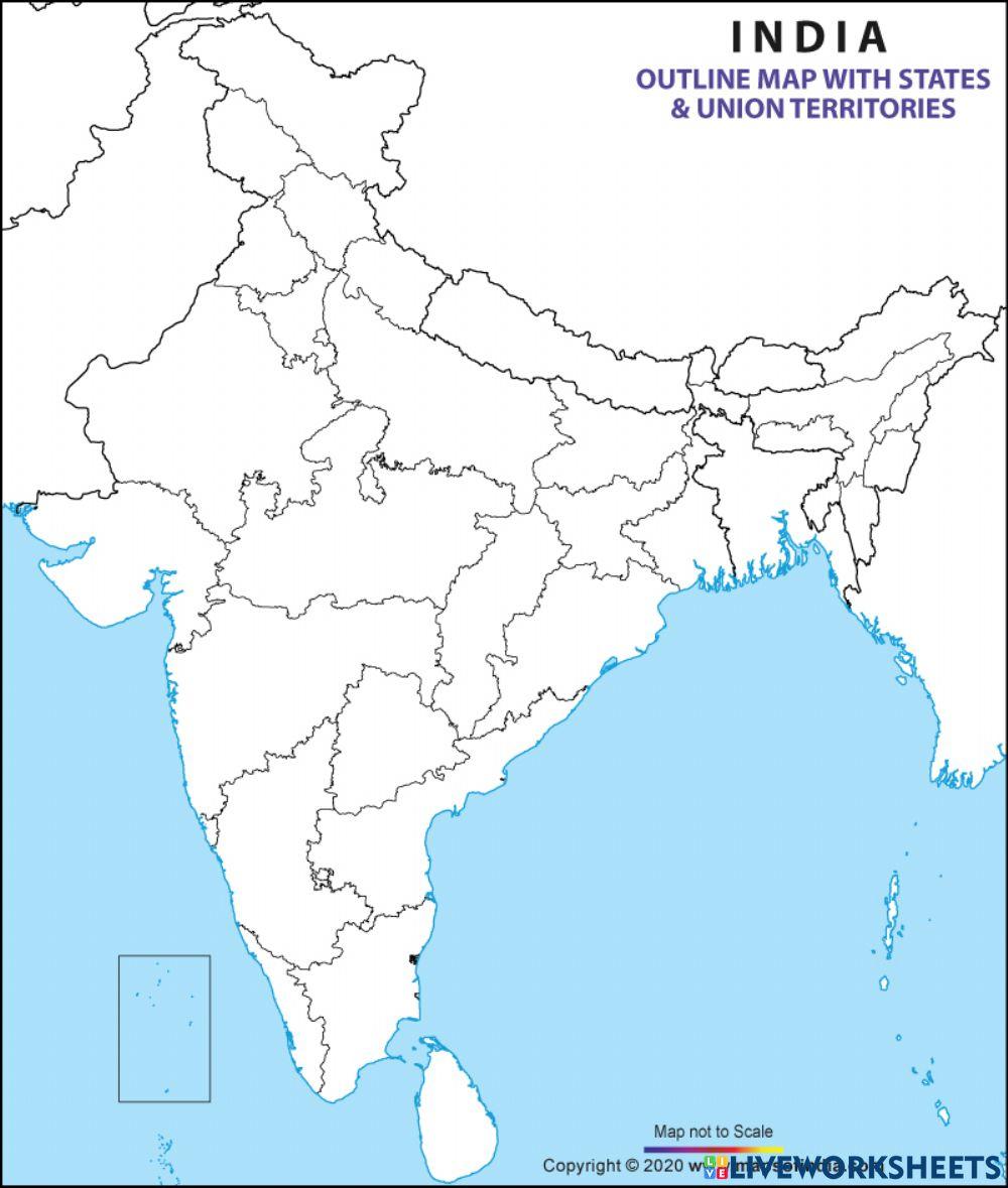 Map Work- Locate the states