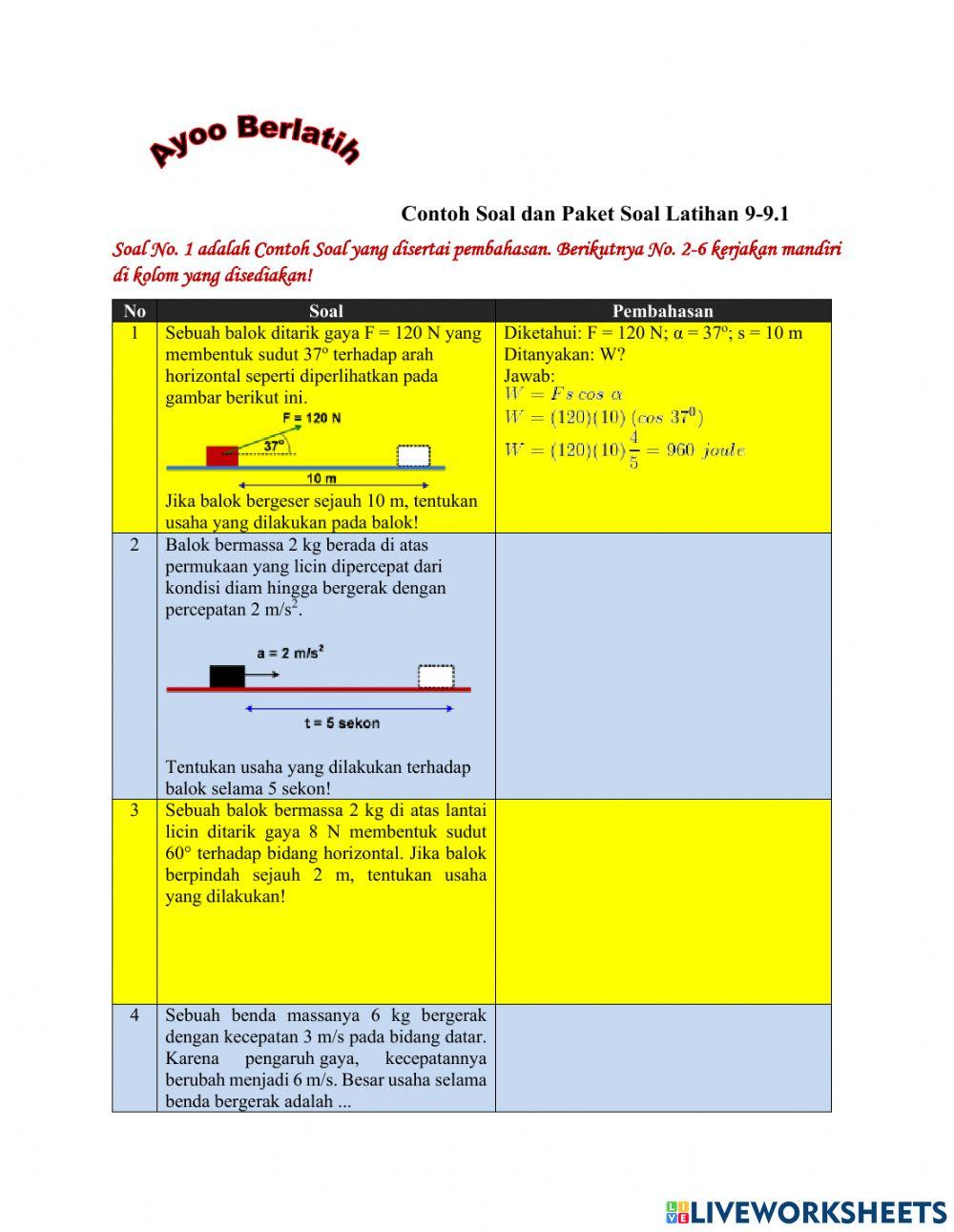 Lembar Kerja Peserta Didik