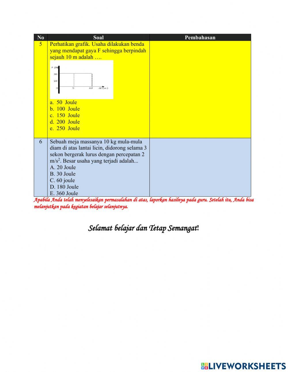 Lembar Kerja Peserta Didik