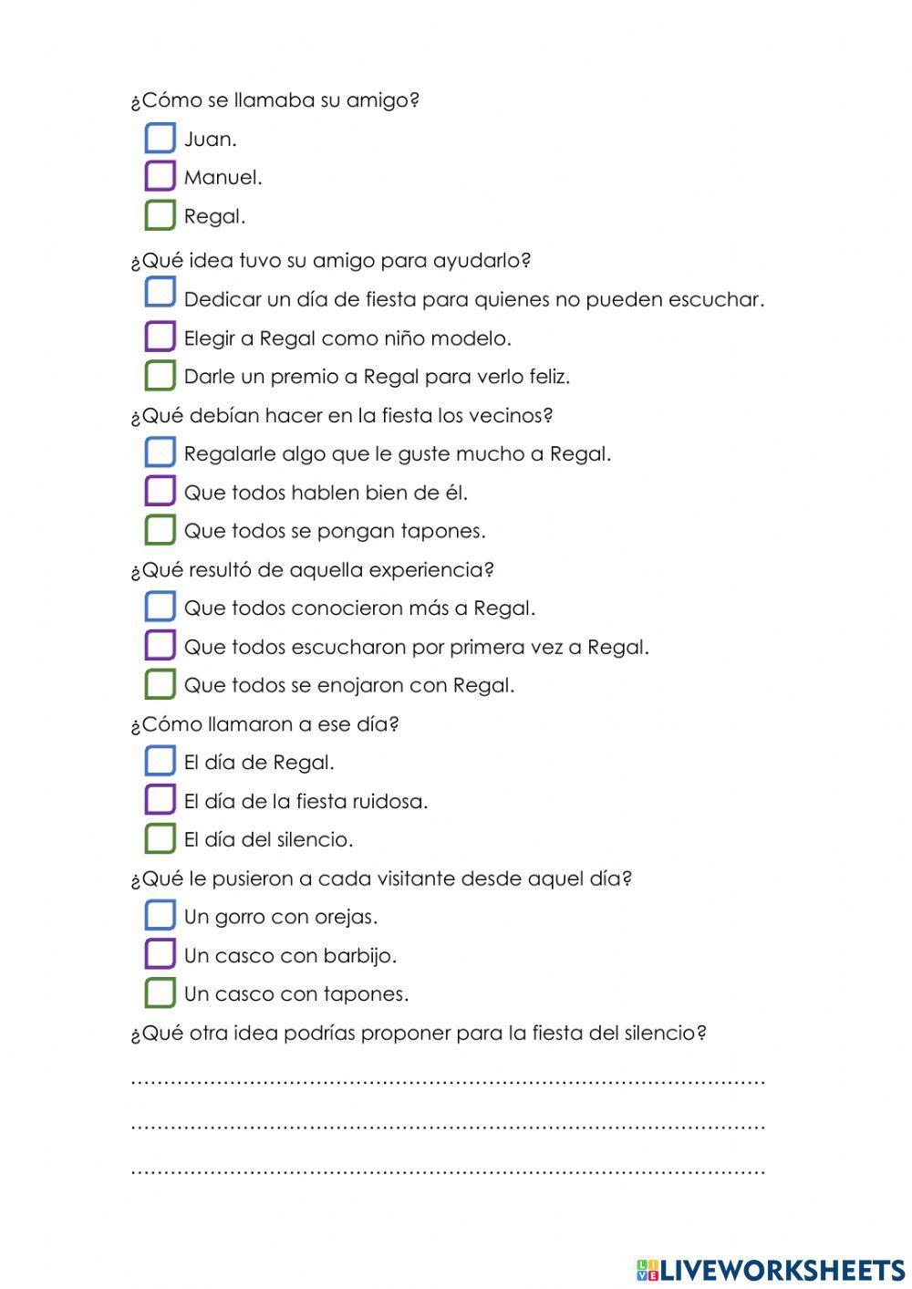 La fiesta del silencio