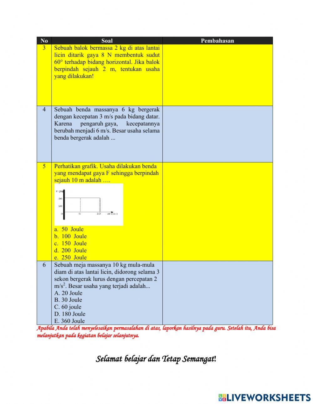 Lembar Kerja Peserta Didik