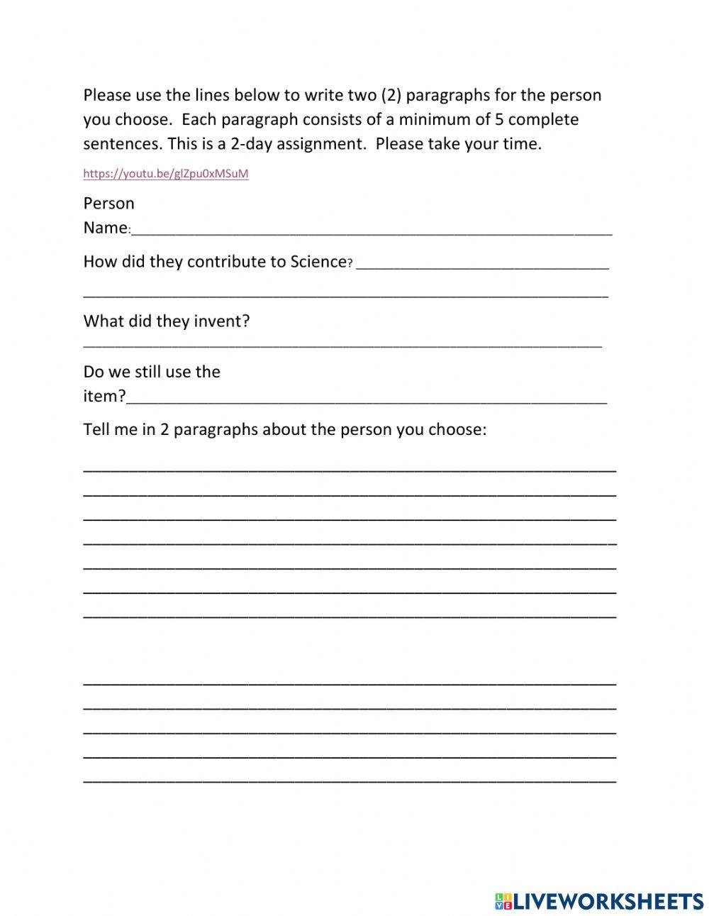 Black History and Science