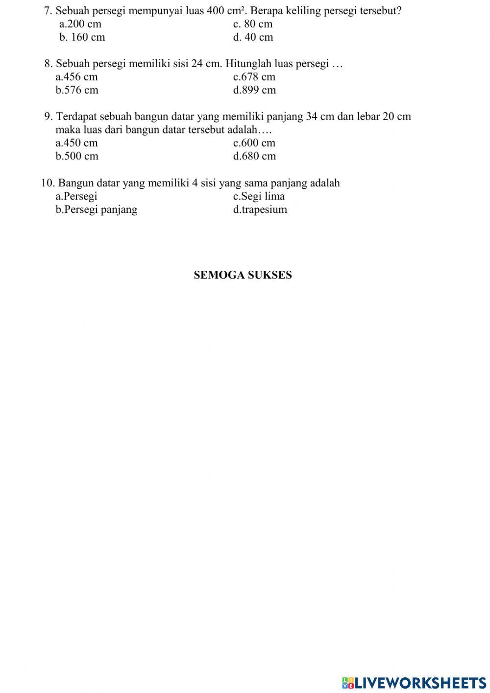 Senin, 08 Februari 2021