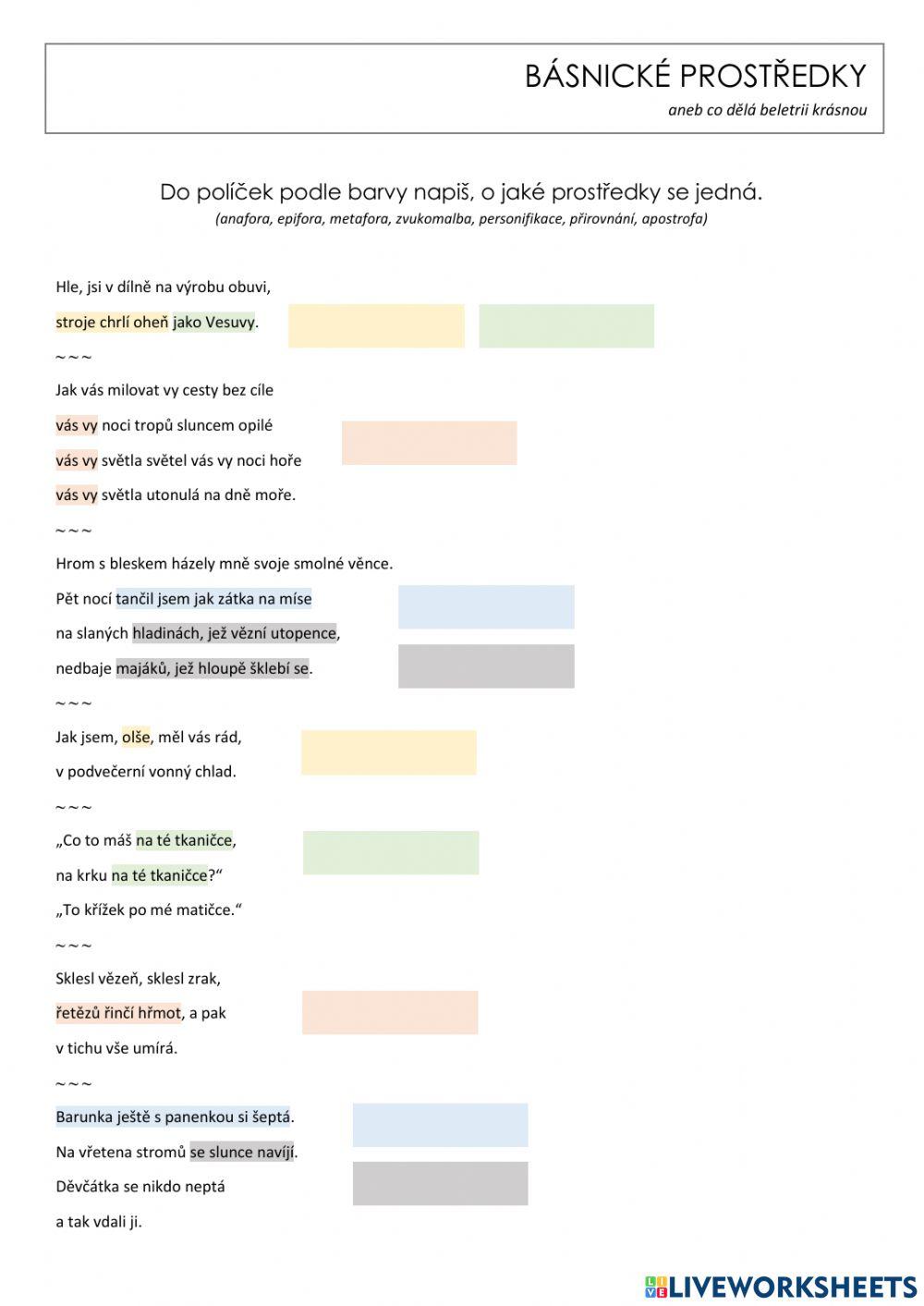 Básnické prostředky