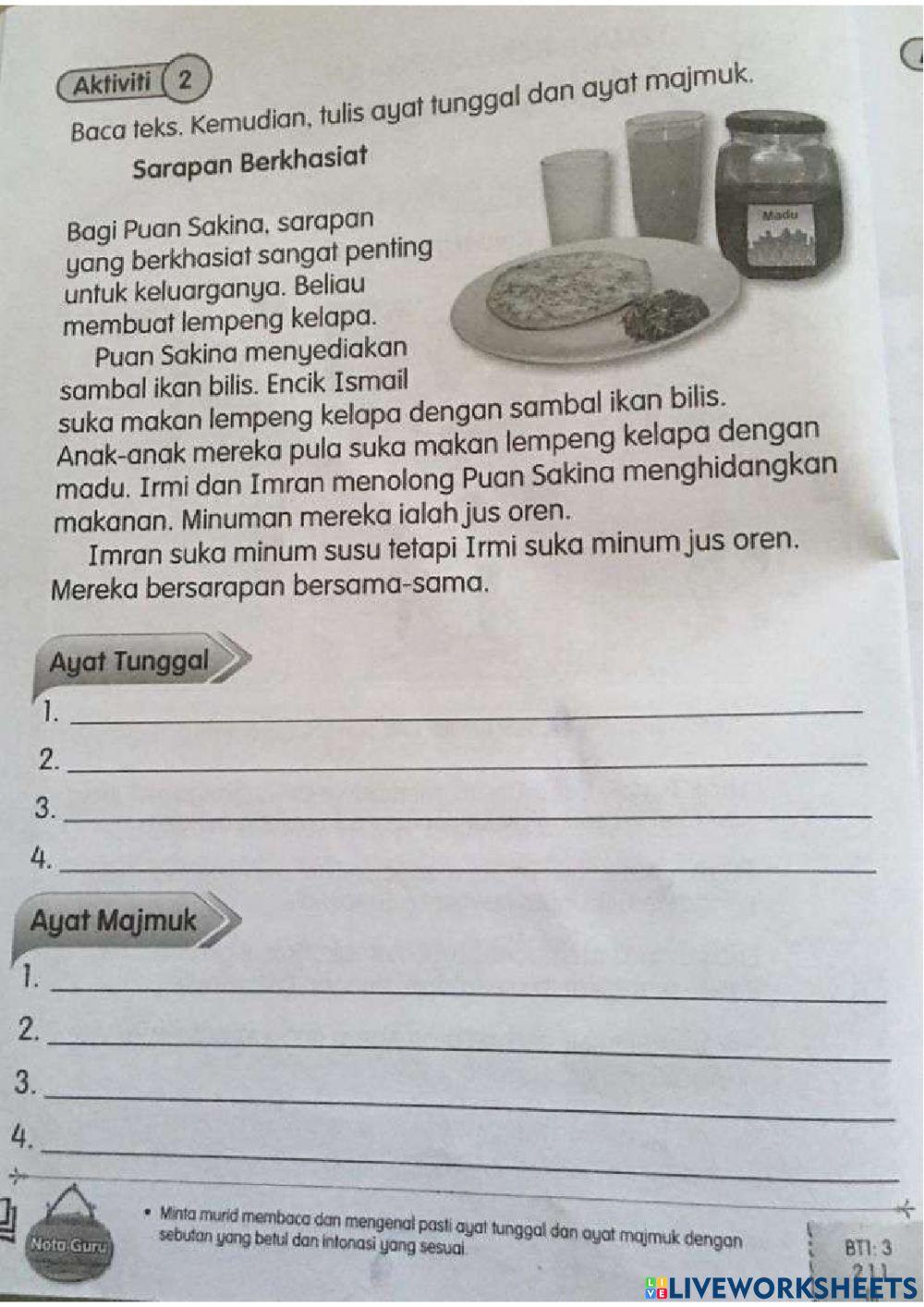 Sarapan berkhasiat