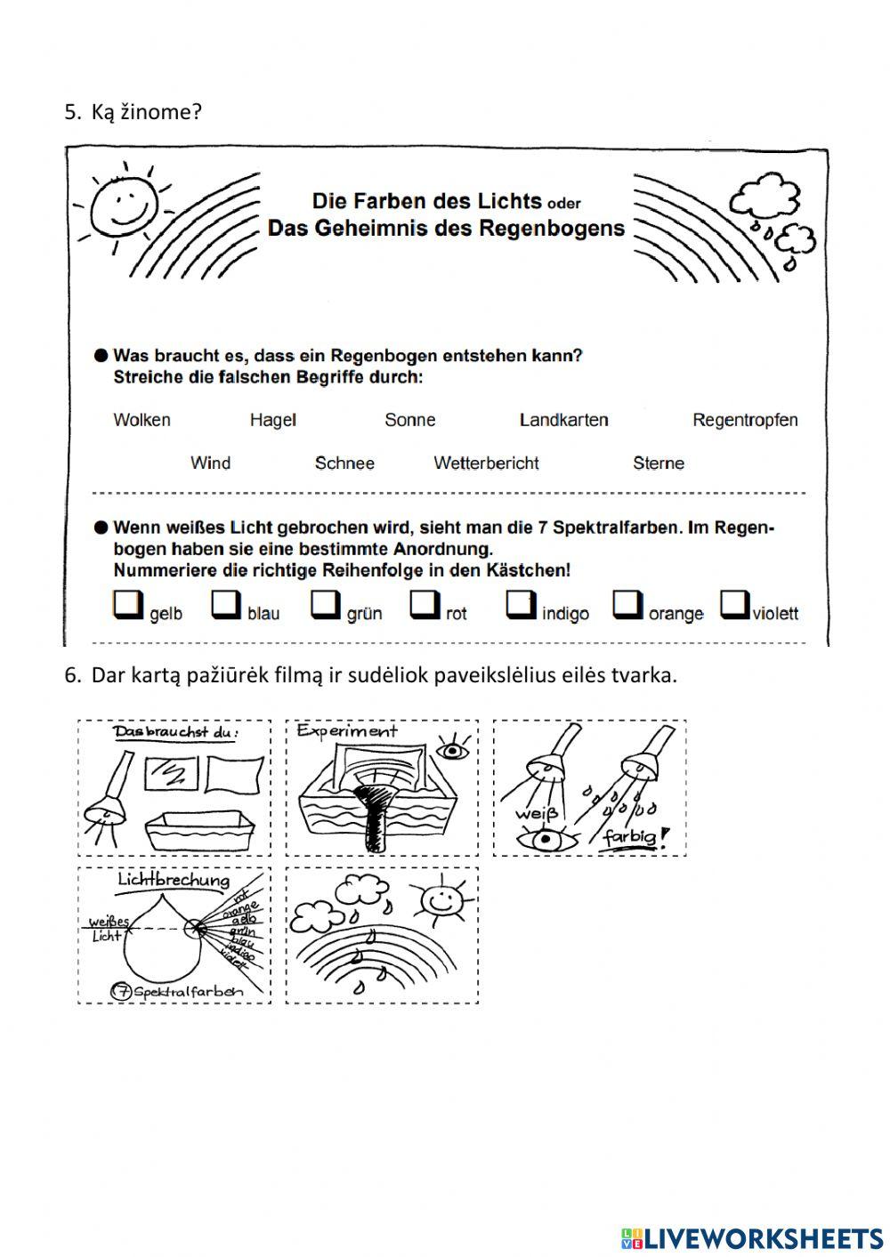 Das Geheimnis des Regenbogens