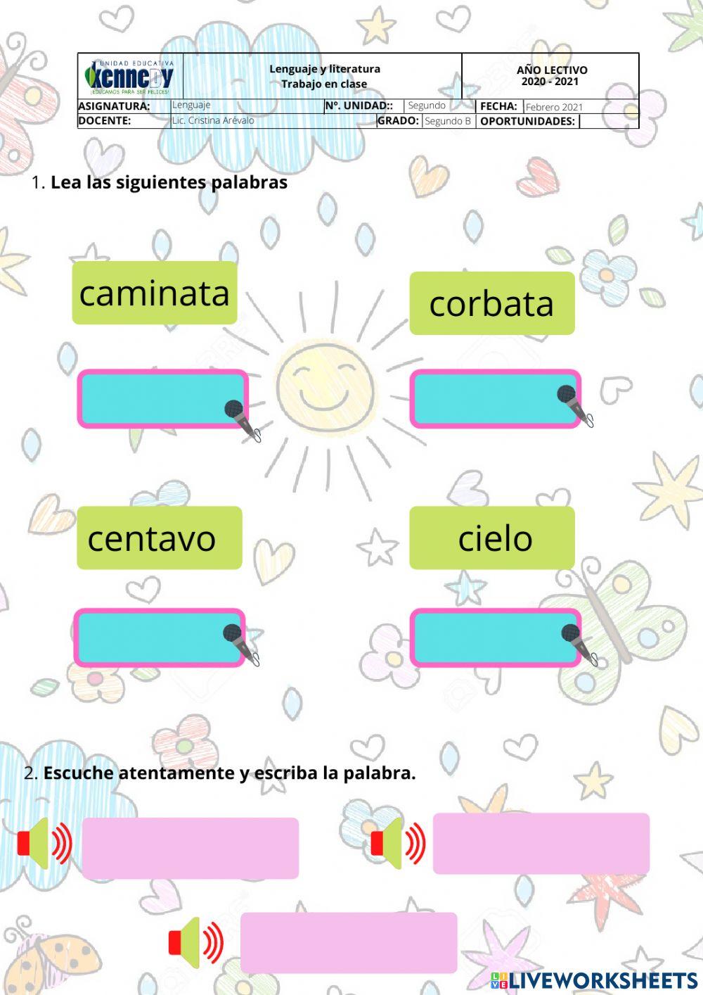 Tarea Letra C