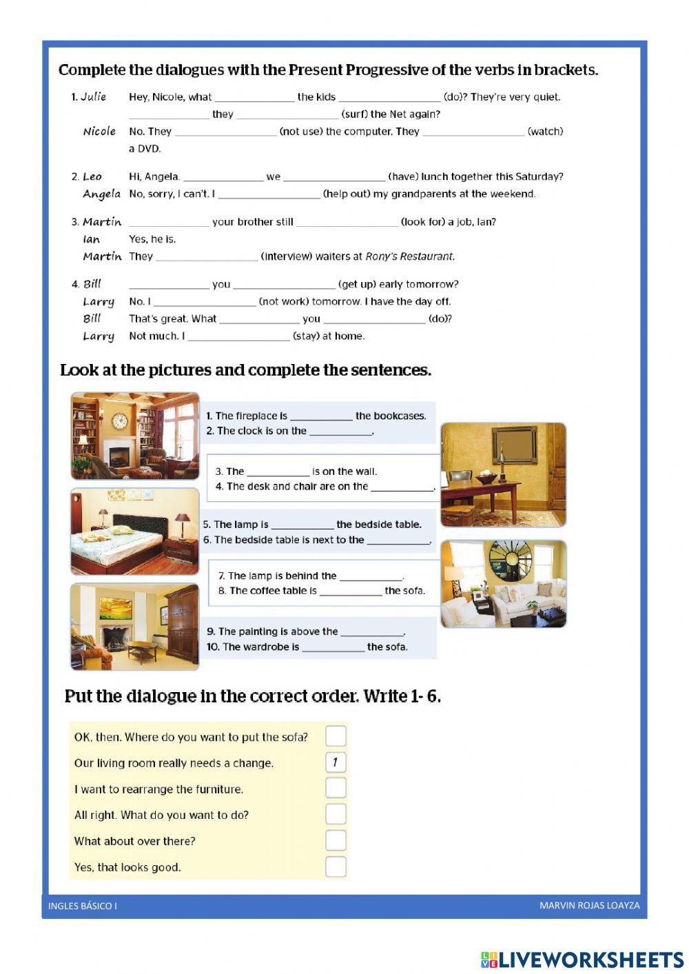 Workbook 3a-b ELEMENTARY