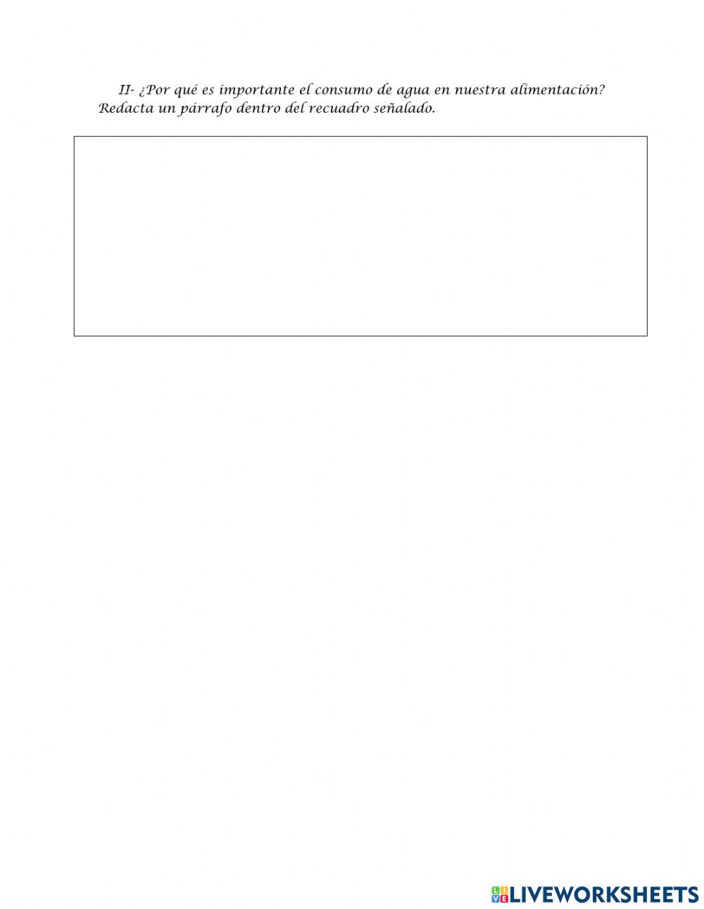 Importancia del agua en nuestro cuerpo