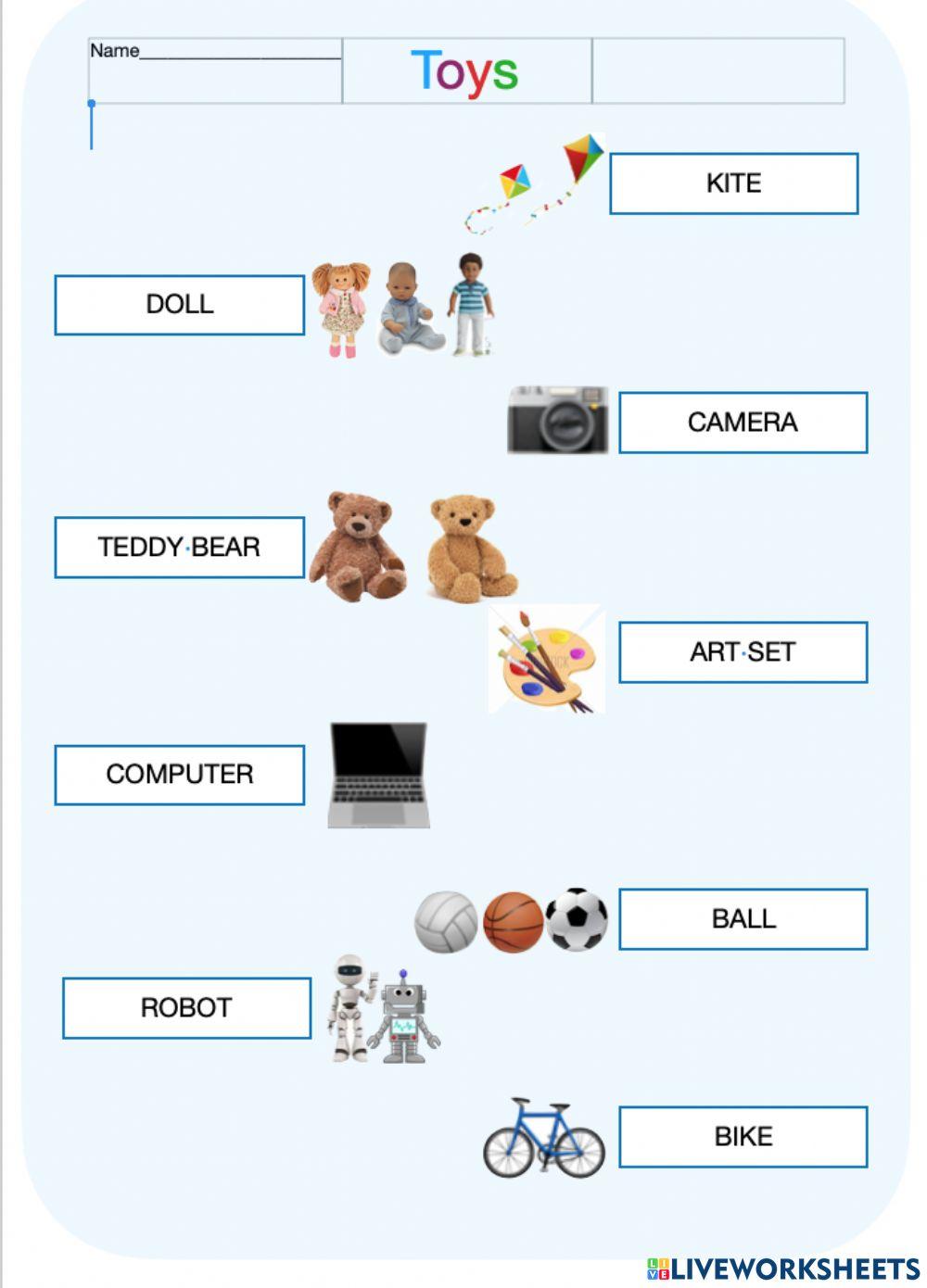 Toys: singular or plural