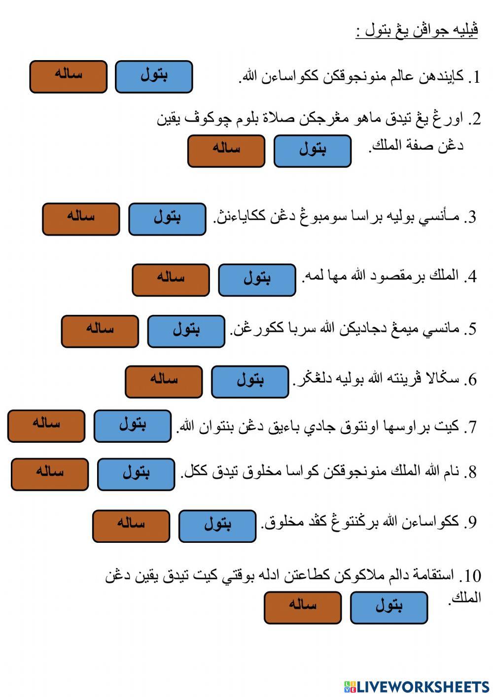 Pendidikan Islam Tahun 5 AKIDAH Al Malik