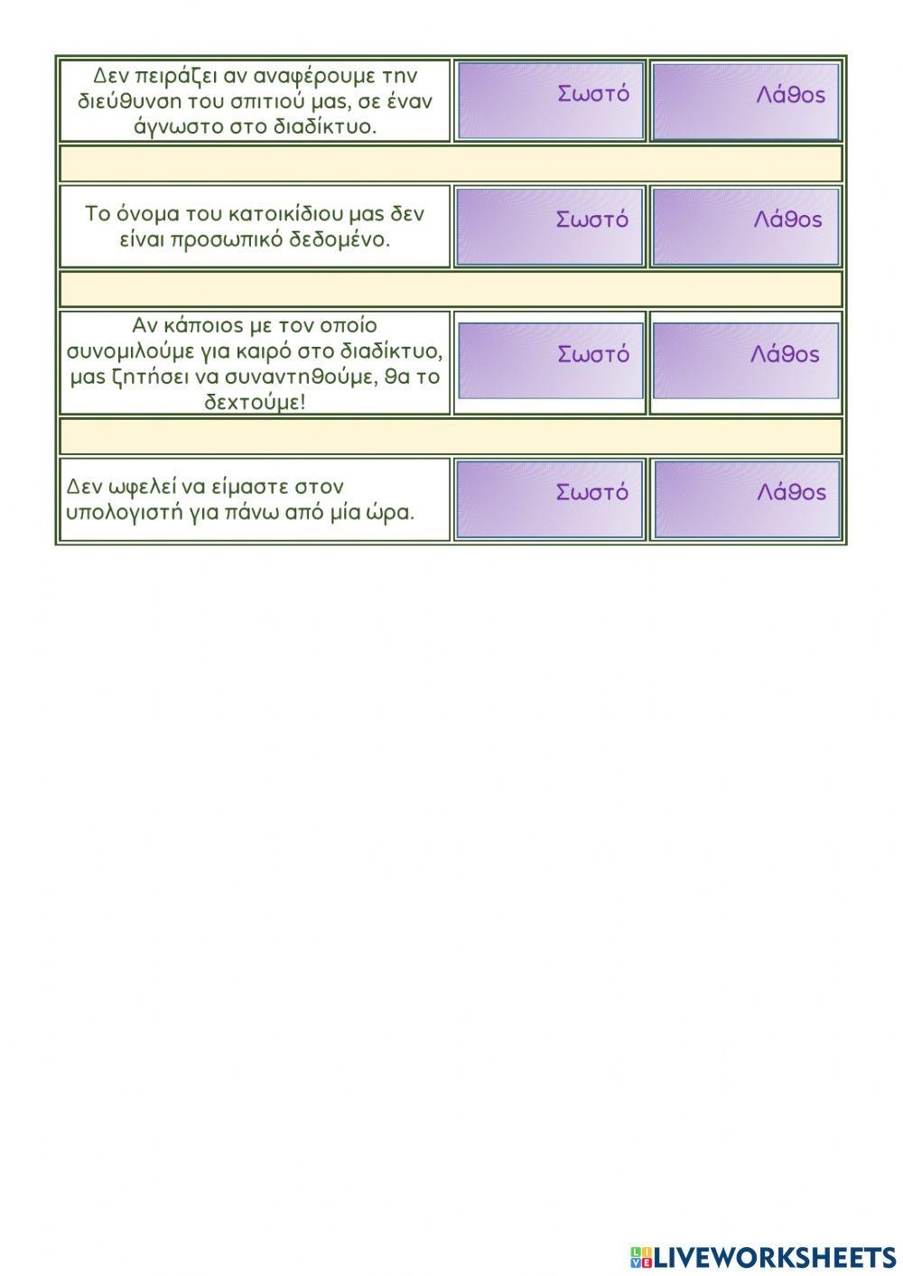 Ασφάλεια στο διαδίκτυο