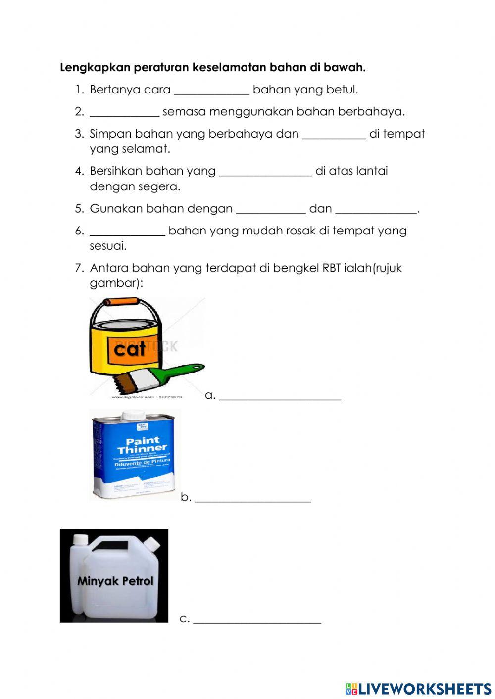 Peraturan keselamatan bahan