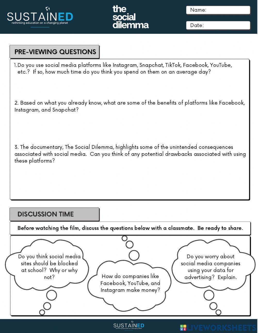 The Social Dilemma 2