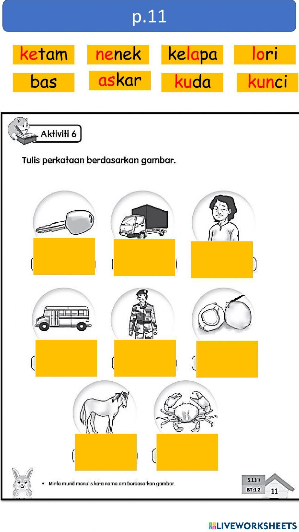 Tema 1 - unit 2  -   Mari Sayang