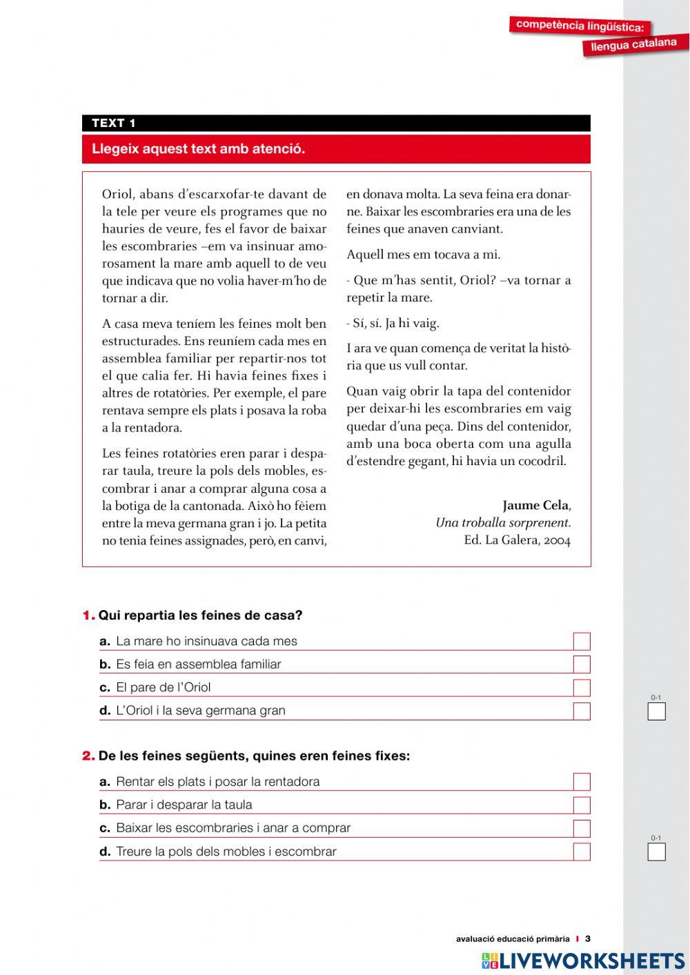 Prova Compatències Bàsiques