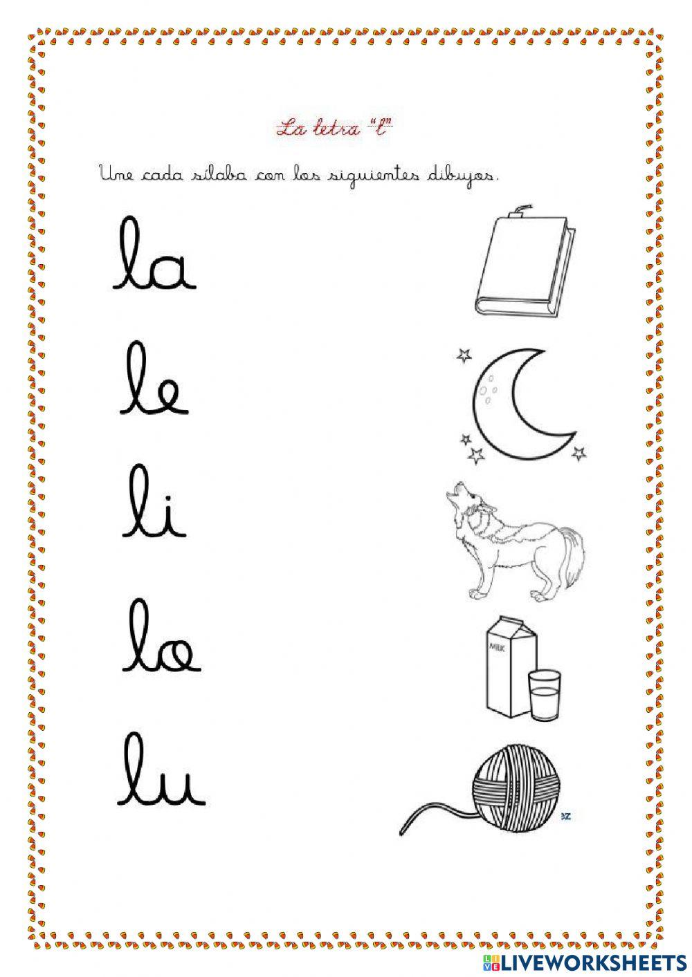 Consonante m, p, l, s