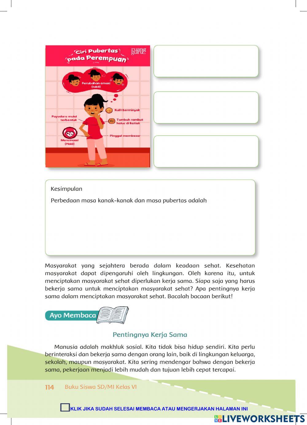 Tema 6 Sub Tema 3 Pembelajaran 5