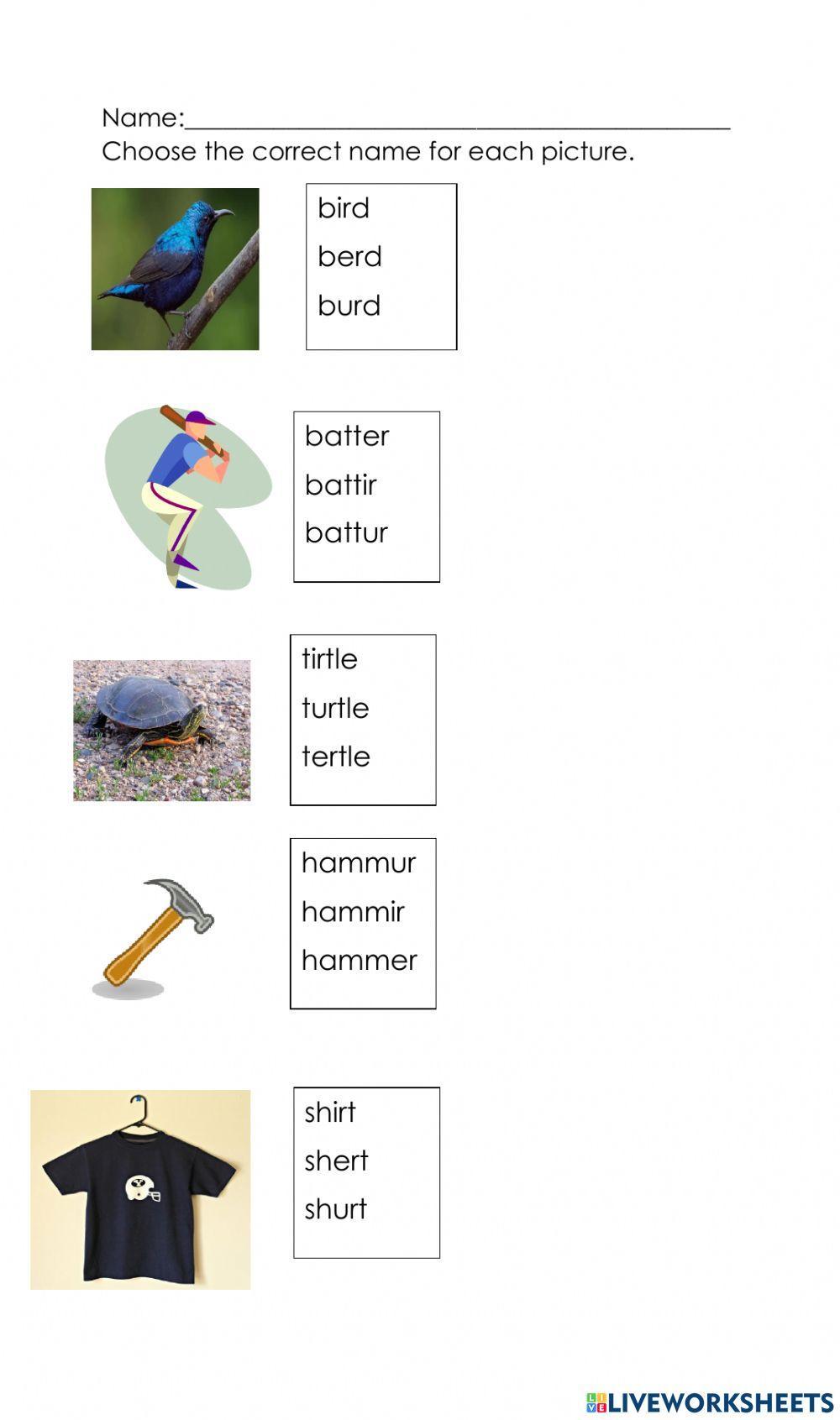 R-Controlled ir,er, and ur