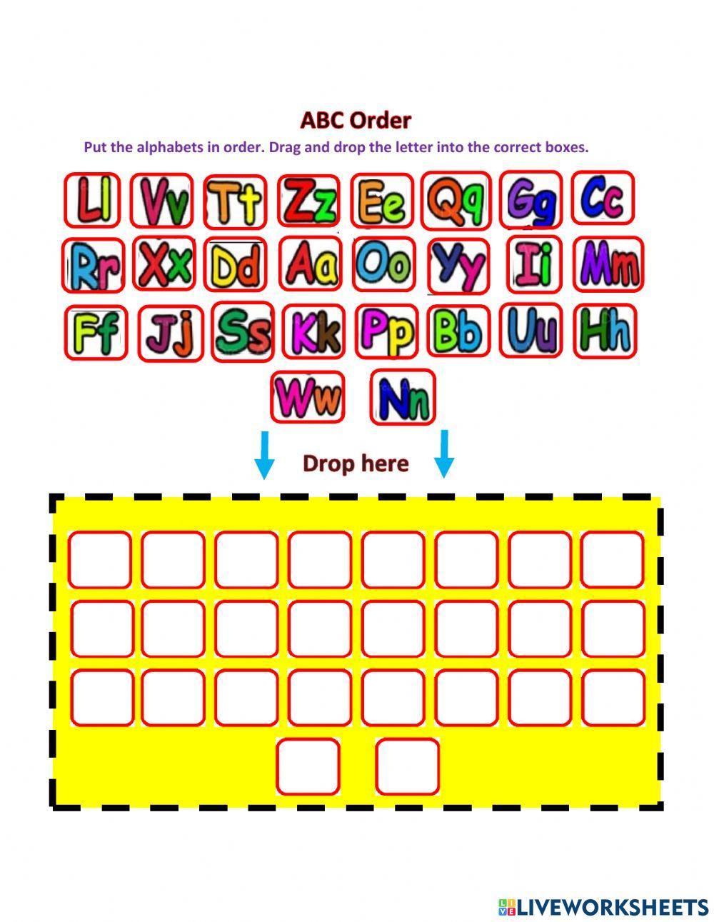 ABC Order ABC Order