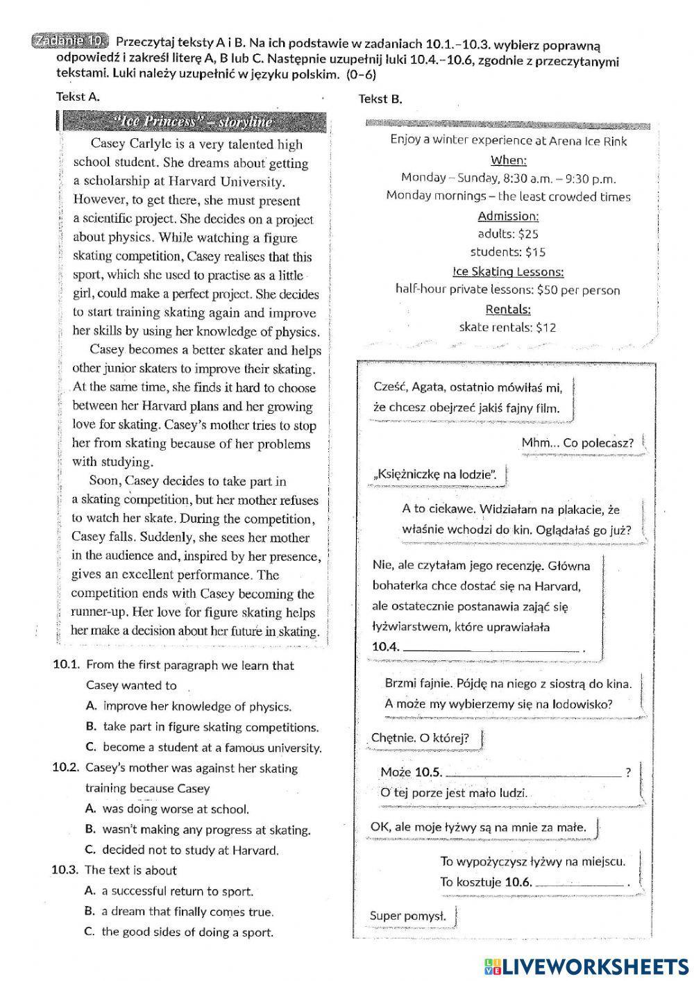 Egzamin ósmoklasisty -1