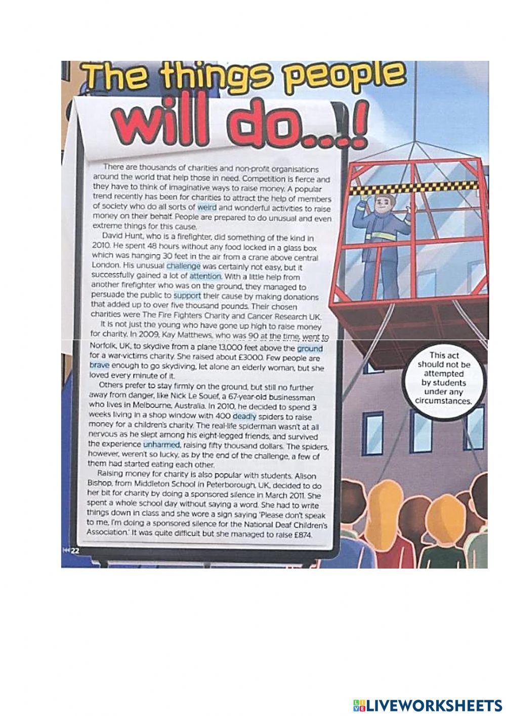 The Things People Will Do...