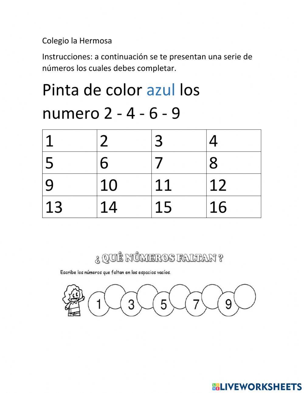 Matemática números