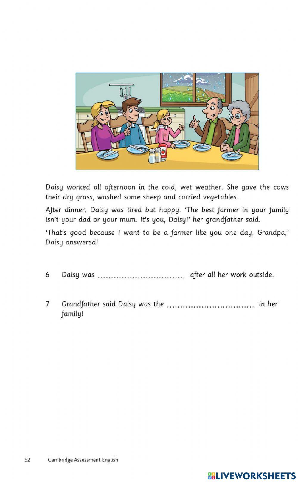 Reading and Writing Practice