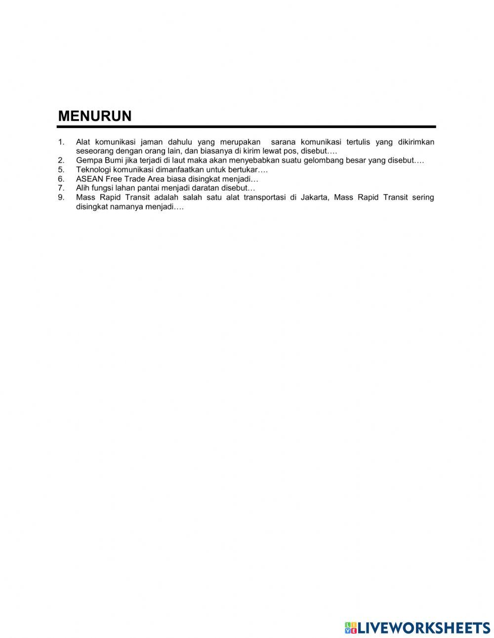 Tts pengarh interaksi keruanagn asean kelas 8