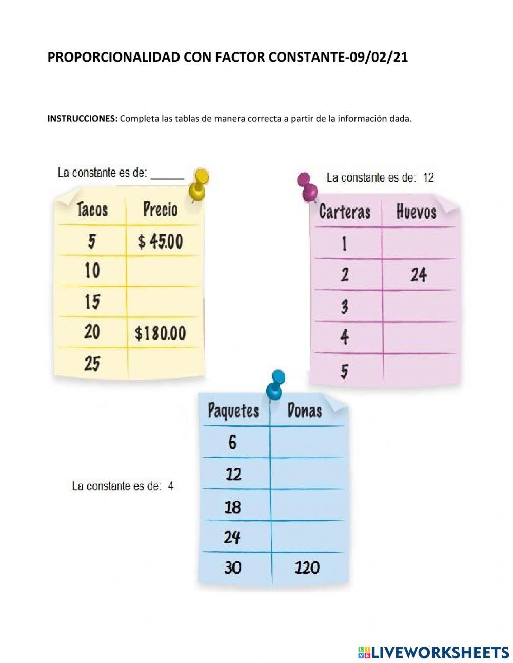Proporcionalidad con factor constante-09-02-21