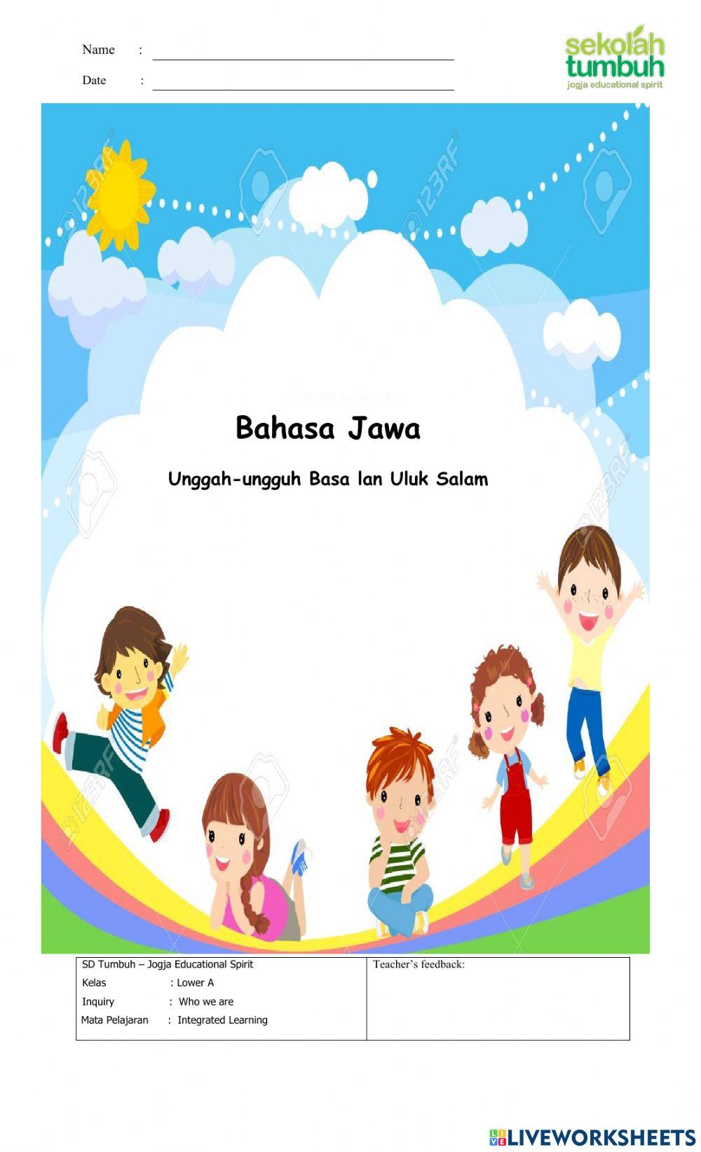 Unggah-ungguh basa lan uluk salam-essay