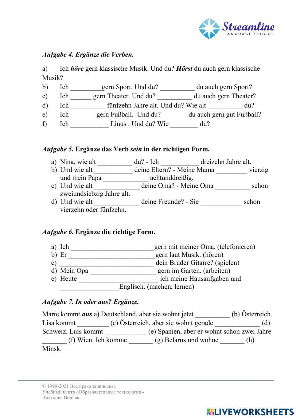Wiederholungsstationen Planet Plus A1.1