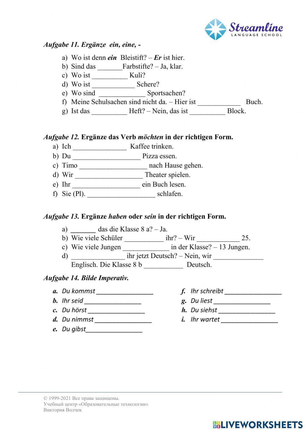 Wiederholungsstationen Planet Plus A1.1