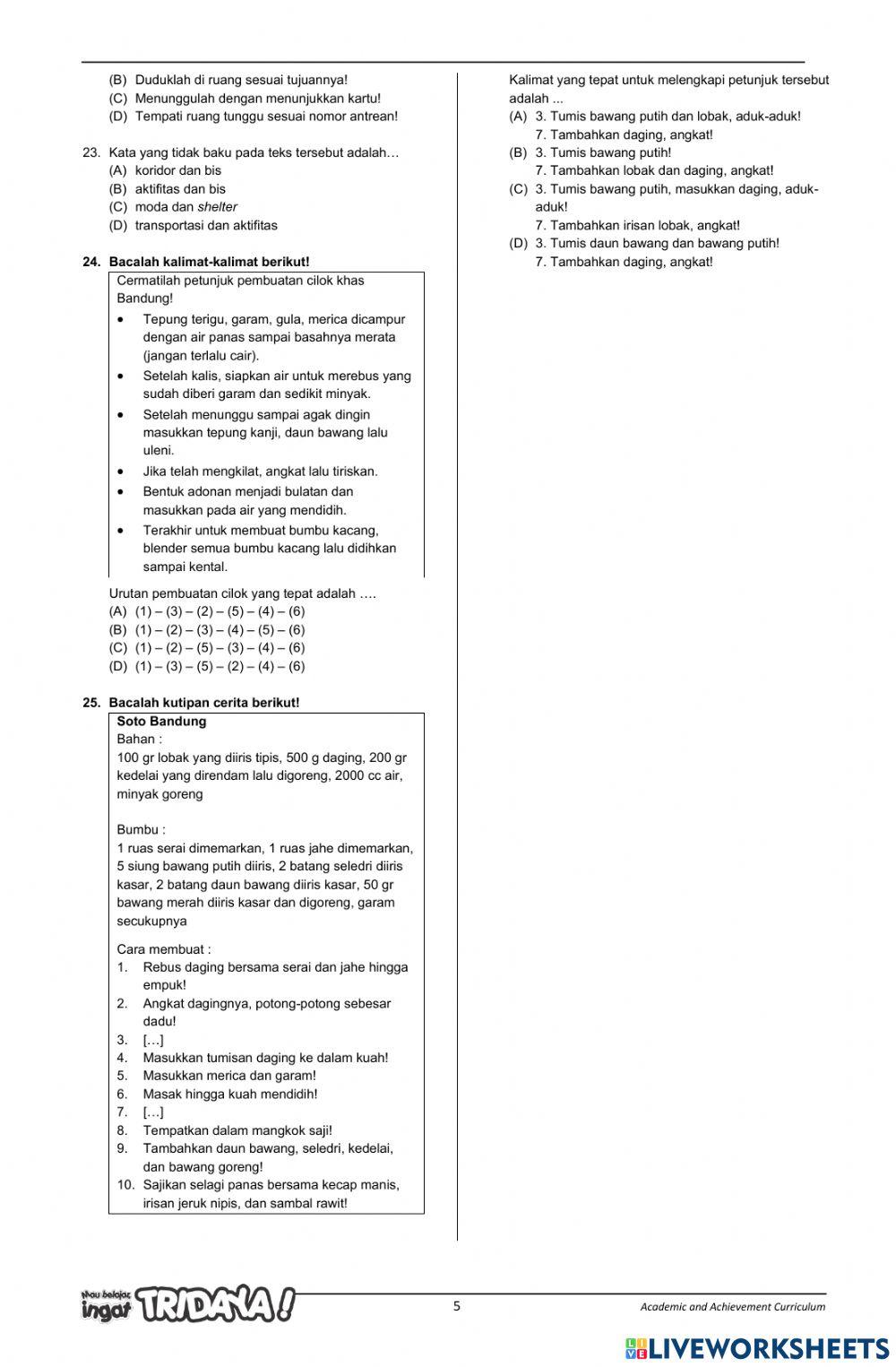 Membaca Tabel, Bagan, dan Grafik
