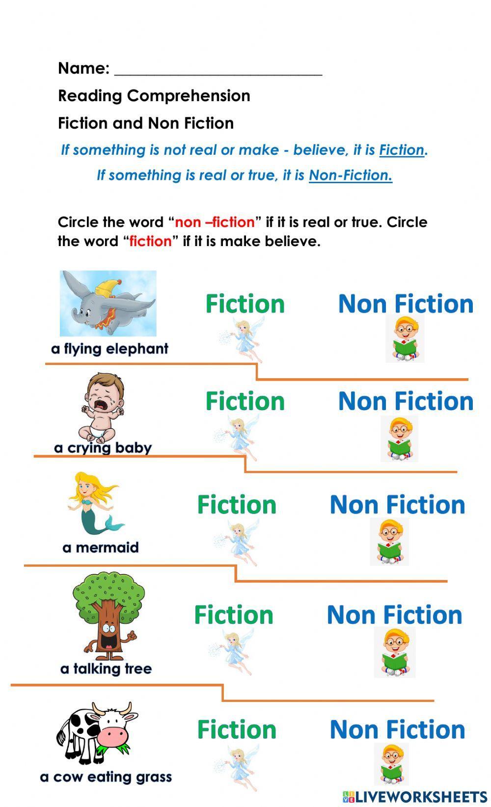 Fiction or Nonfiction
