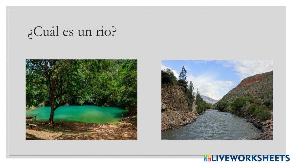 Características del paisaje Natural