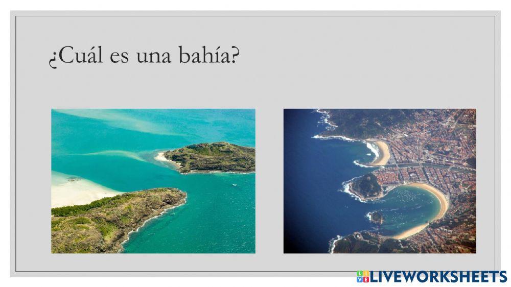 Características del paisaje Natural