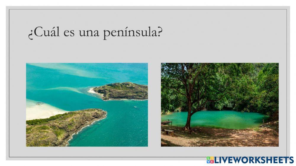 Características del paisaje Natural