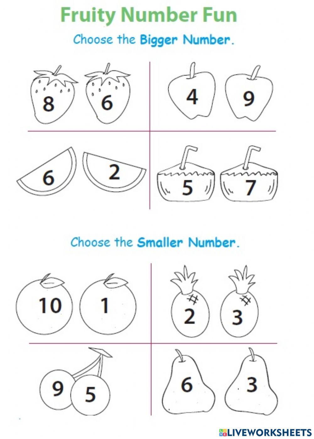 bigger-and-smaller-worksheets