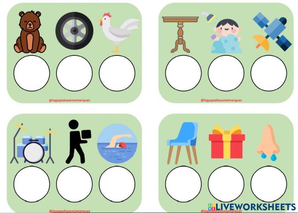 Palabras secretas. 3 sílabas.2