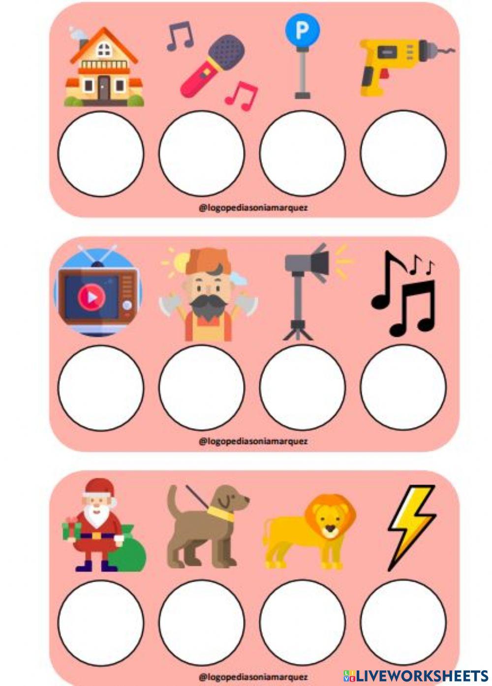 Palabras secretas. 4 sílabas.2