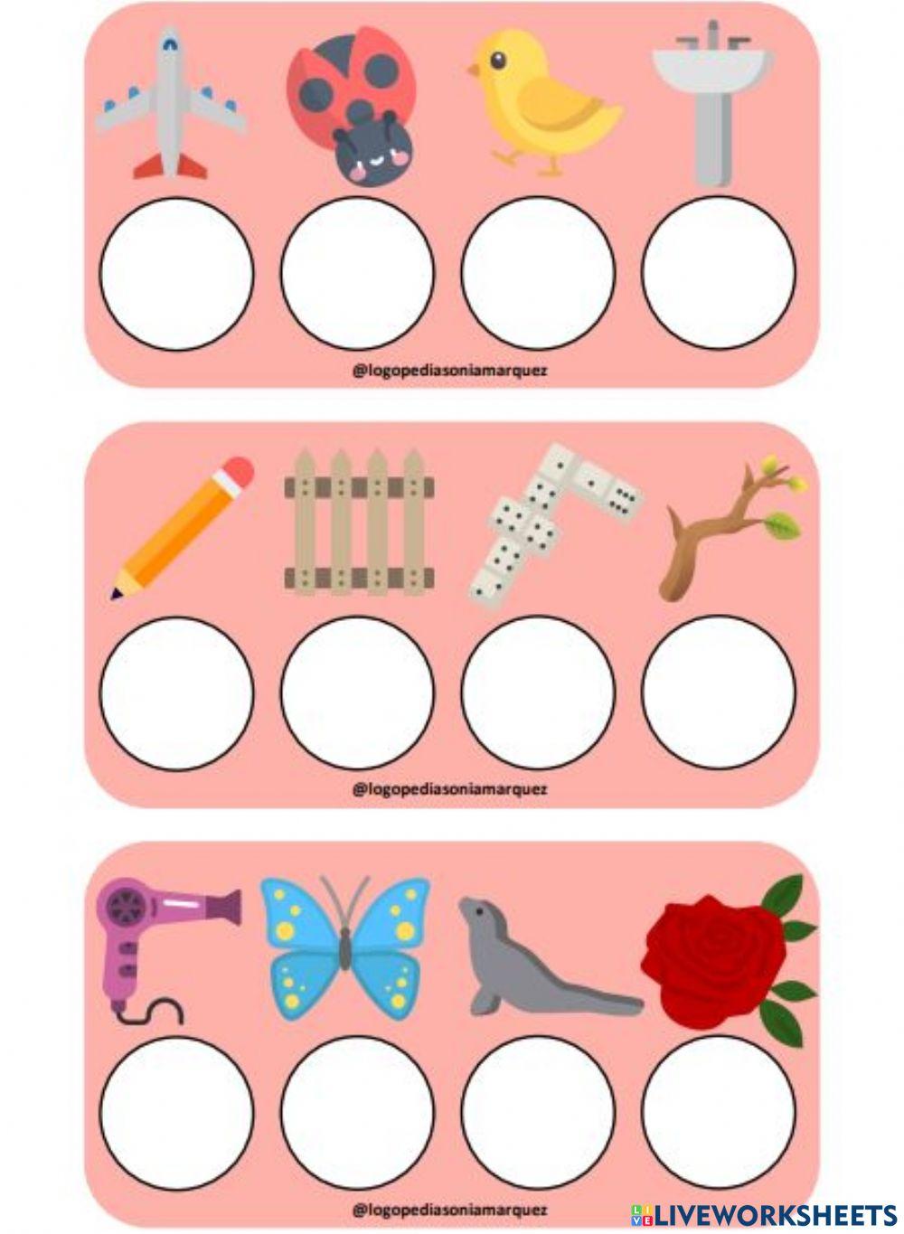 Palabras secretas. 4 sílabas.4