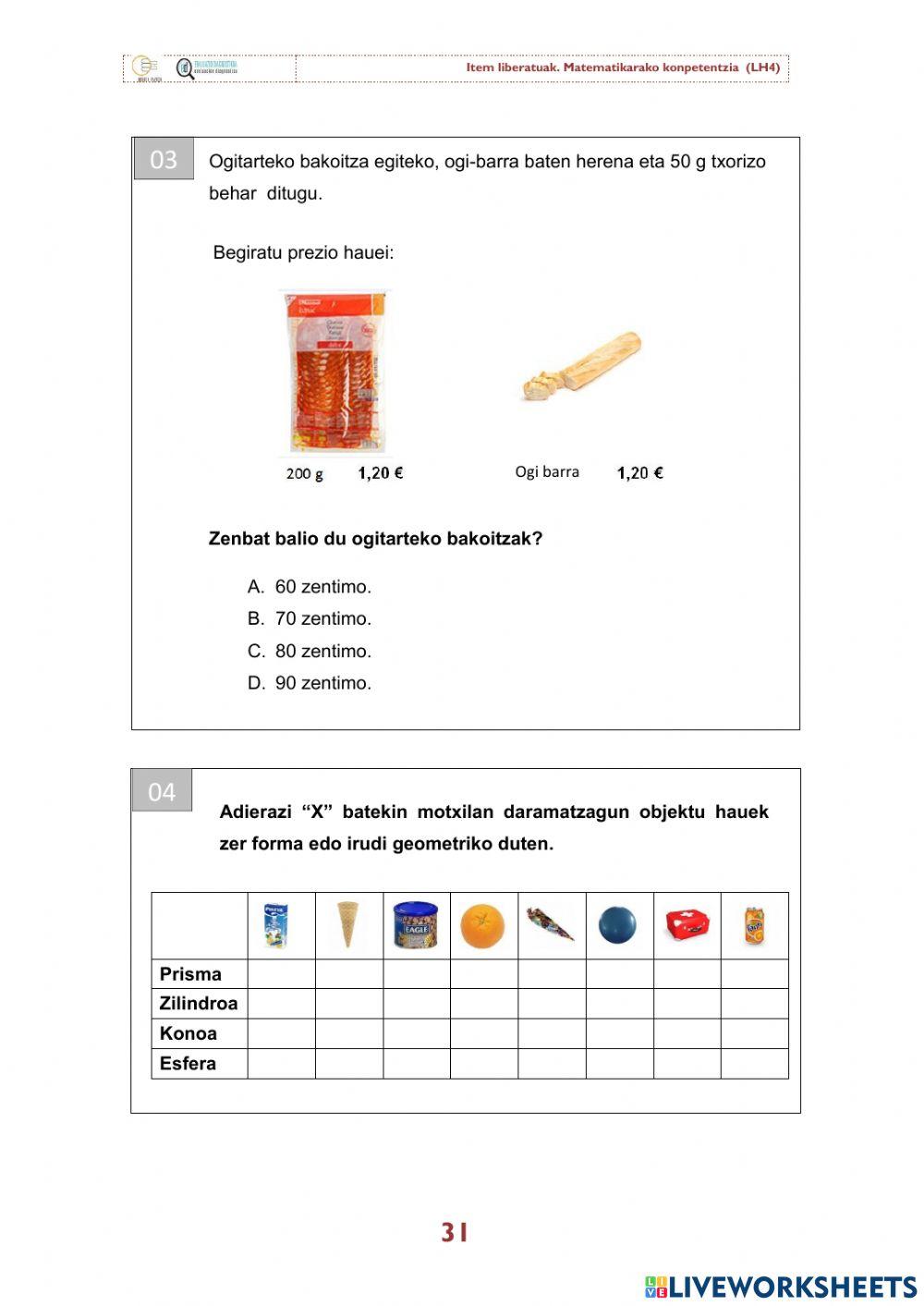 Matematika problemak