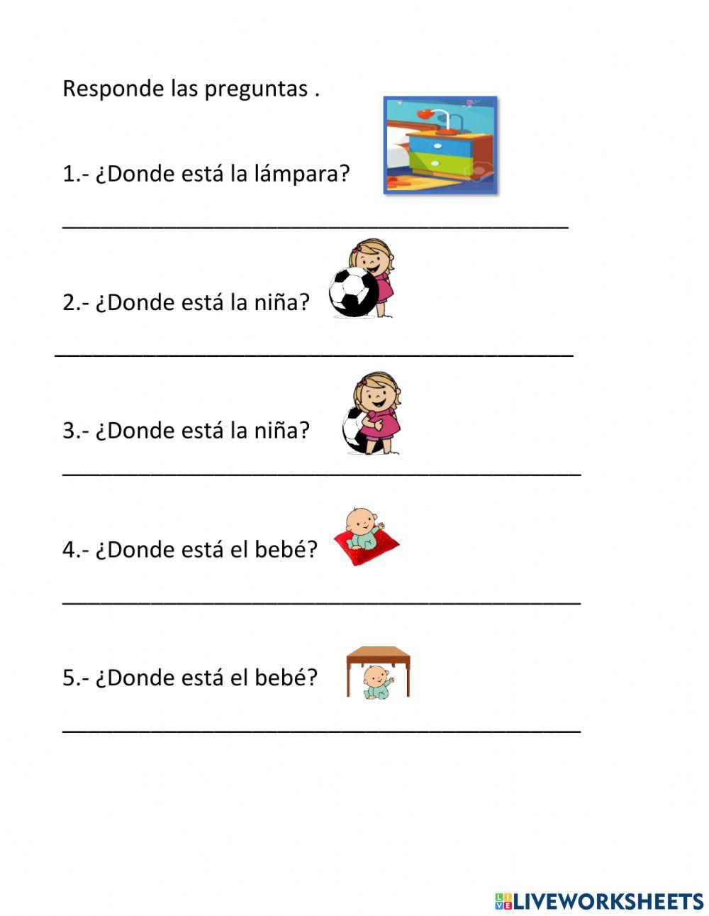 Preposiciones de lugar