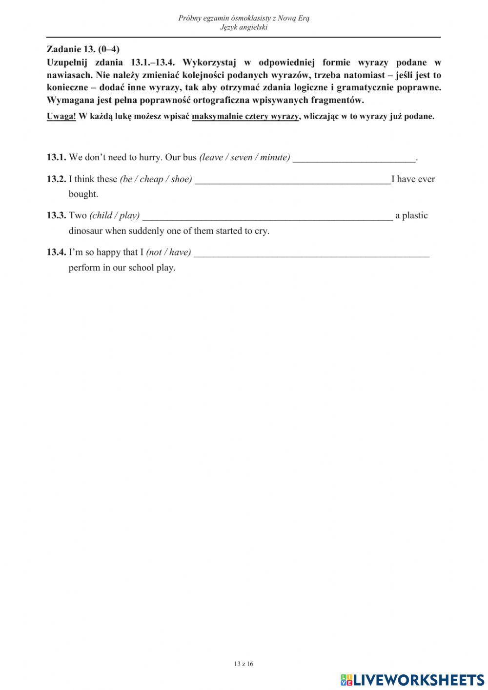 Egzamin próbny cz 2